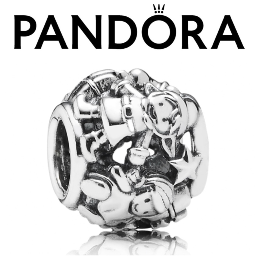 Retired PANDORA Santa’s Elves Spacer | S925 ALE #791401